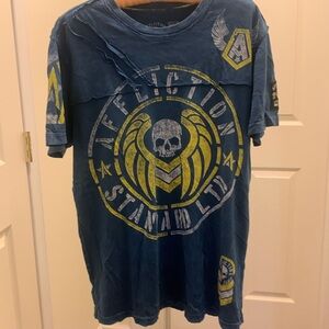 Affliction graphic tee